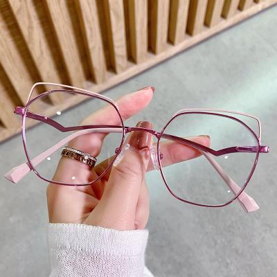 China For computer glass customization 2021 logo blue light blocking glasses shape to newer glasses 2021 optical sight for sale