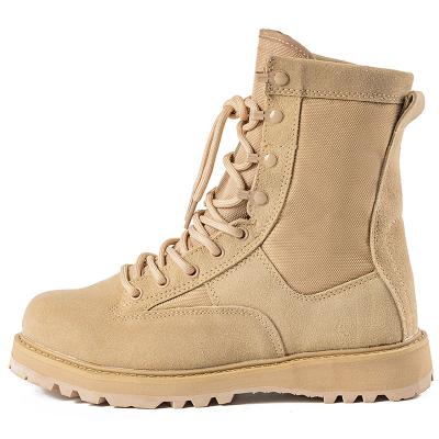 China ARCH SUPPORT 2022 New Winter Flat Thick-Soled Ankle Boots Warm Cotton Boots Leather Outdoor Military Boots For Men for sale