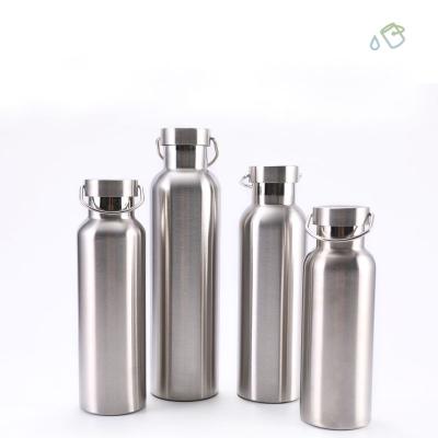 China Sustainable Double Wall Insulated Stainless Steel Water Bottle Thermos Flask Sports Water Bottle for sale