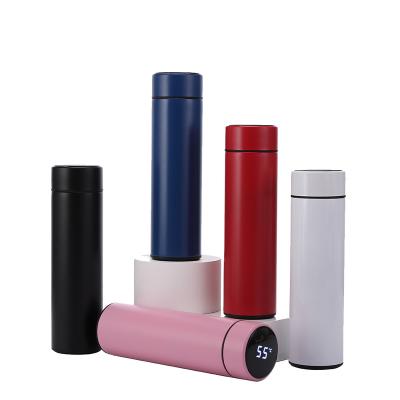 China Viable Temperature Display Vacuum Bottle Insulated Smart Bottle Drinking Water Bottle for sale