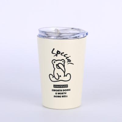 China 2023 viable high quality stainless printed viable milk of the bear cafe for sale for sale