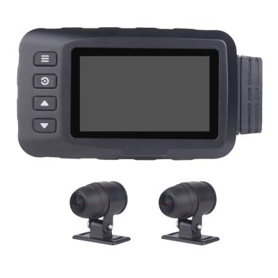 China NIGHT VISION M3000 4G GPS AHD IPS Screen Motorcycle Car DVR for sale