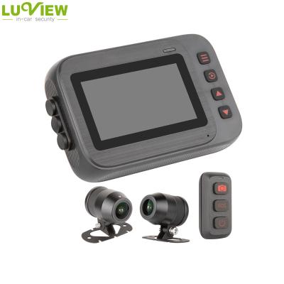 China Waterproof event recording motorcycle factory price dual lens GPS and wifi vehicle car black box dvr dash camera for sale