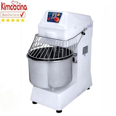 China Two Speed ​​Gear Driven Snack Plant Food, Planetary Dough Spiral Mixer Stainless Steel Bowl Bread Bakery Equipment H30 for sale