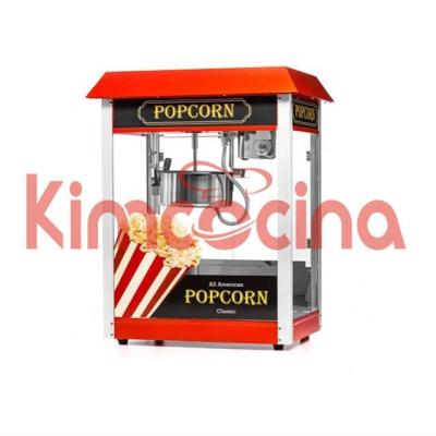 China Hot Sale Customized Style Popcorn Machine Commercial Processing Price Hot Popcorn Making Machine 1400w Large Capacity Automatic Caramel for sale