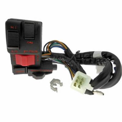 China New Plasitc Left Hand Lamp Switch For Honda Big ATC250ES ATV 1985-1987 Red ATC 250 Part Number 35200-HAO-681 for sale