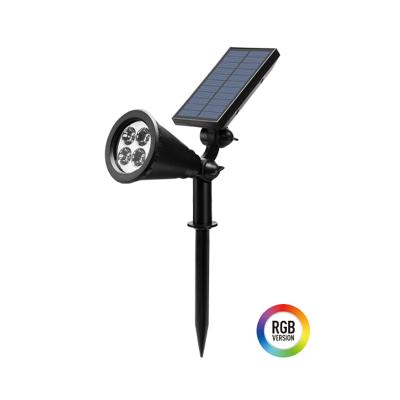 China Official Langy Earth Scape Patio Solar Garden Light with RGB for sale