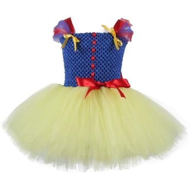 China Handmade Tulle Dress For Princess Snow White TV Anime Tulle Cosplay Girls Dress Up Dress OUHENG and Movie Costumes for sale