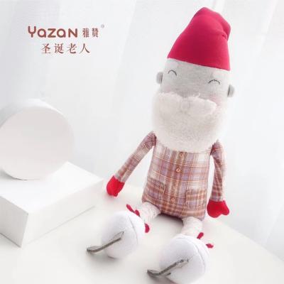 China Wholesale Christmas Plush Toys Pet Feeding Stuffed Plush Custom Made Durable Comfy Christmas Toys for sale