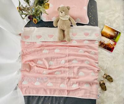 China 100% Luxury Cotton Baby Nap Mat Blankets For Kids And Toddlers Portable Children for sale