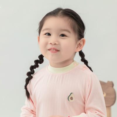 China New Design Thermal Fit Home Textile Organic Cotton Pajama Sets For Kids / Children for sale