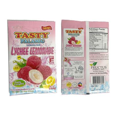 China Custom Vegetable Paper Laminated Packaging Bag Moisture Proof Three Side Seal Packs Flower Tomato Seeds for sale