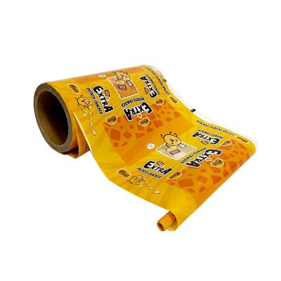 China Food Sealing Aluminum Foil Food Grade Food Sealing Aluminum Foil Packaging Pouch Bag Packaging Transparent Stock Film Roll Rolls for sale