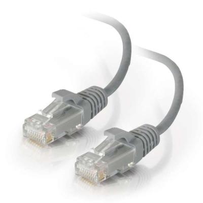 China Networking Communication Discount Sales 2m Gray Cat 6 UTP 24AWG 4 Pair Patch Network Cord Cable for sale