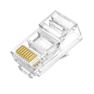 China Cat6 Cable Ethernet rj45 cat6 8p8c UTP Connector for sale