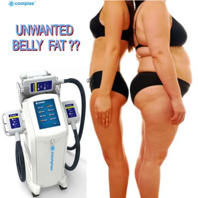 China weight loss coolplas machine body slimming cellulite remover to destroy fat cells by freezing for sale