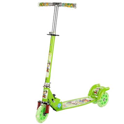 China Height Adjustable Three Wheel Instant Scooter Handlebar Instant Folding Scooter for sale