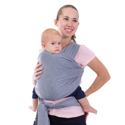 China Carry Baby Easily 95%Bamboo Sling 5%Spandex Bjorn Baby Carrier Squishy Wrap for sale