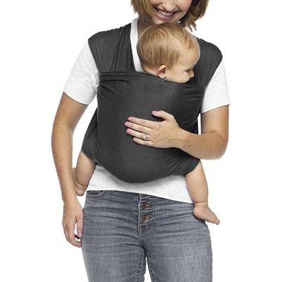 China Original Carry Baby Easily Hands Free Toddler and Newborn Sling Knitted Baby Wrap Expandable Bamboo Squishy Carrier for sale