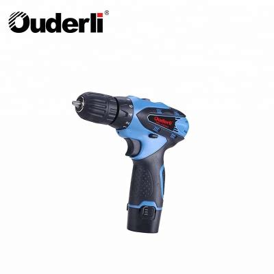 China Professional Woodworking Li-ion 12Volt Battery OUDERLI Cordless Drill for sale