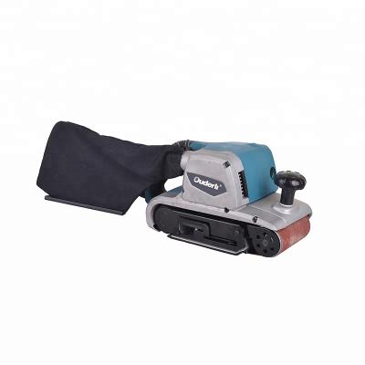 China Woodworking OUDERLI 940W No Electricity Speed ​​And Power Source Variable Belt Sander for sale