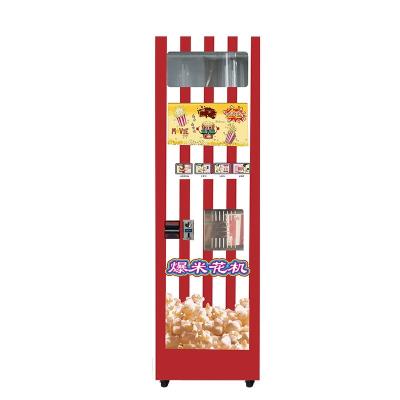 China Factory Supply SDK Automatic Cup Dropper Multi Flavor Vending Popcorn Machine Coin Bill Card Multi QC Code Customized 50*44*166CM / for sale