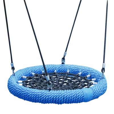 China Widely Used and Heavy Duty Swing Play Ground Swingtree Outdoor Playground Equipment Indoor Swing Kids Round Nest Easy to Install for Kids Set Large for sale