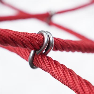 China End U Hook Steel Wire Fittings Beautiful Rope Net Fit Connector Stainless Climbing Cross For 304 Combination Egg Layground for sale