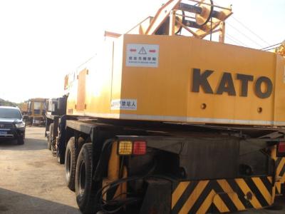 China 50T weight Used KATO Crane NK500E MITSUBISHI engine with Original Paint for sale