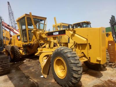 China 15T weight Used Motor Grader Caterpillar 140H 3306 engine with Original Paint for sale