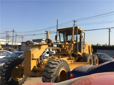 China Used Motor Grader Caterpillar 140K 17T weight C7 engine with Original Paint for sale