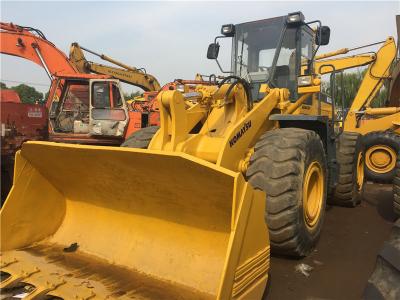 China Used Komatsu WA380 Wheel Loader 16T weight  S6D108 engine with Original Paint for sale