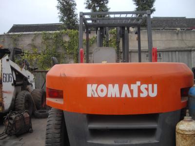 China Used Komatsu 10T Forklift ISUZU engine with Original Paint for sale