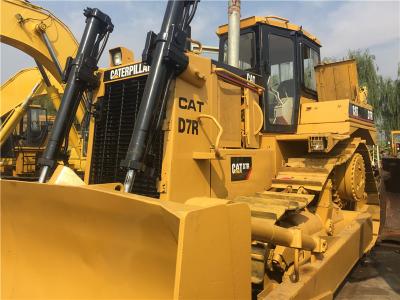 China Used Caterpillar Bulldozer D7R 3306T engine 24T weight with Original Paint and air condition for sale for sale