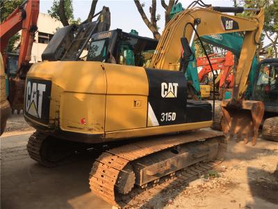 China 17T weight Used Crawler Excavator Caterpillar 315D C4.2 engine with Original Paint for sale