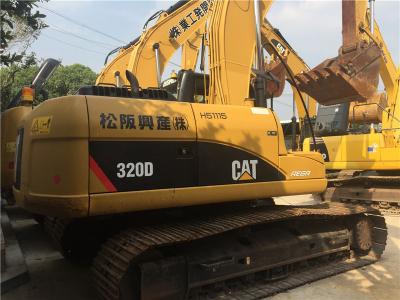 China 20T weight Used Crawler Excavator Caterpillar 320D 3066 ATAAC engine with Original Paint for sale