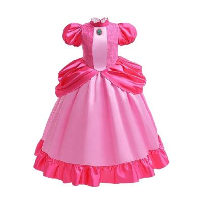 China Princess Anna Elsa Dresses Costume For Kids Halloween Christmas Party Snow Queen Girl Costume Snowball Dress for sale