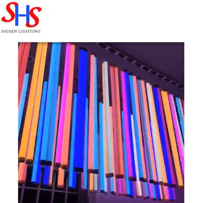 China Outdoor Colorful Led Tube Light RGB 18W 4ft PC t8 Waterproof Led Tube Thailand for sale