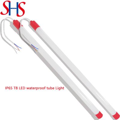 China DC24V outdoor 4ft 18W waterproof Ip65 led tube light red pink blue green rgb t8 led tubes for sale