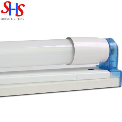 China Warehouse led batten light t8 glass led tube light 4ft 3ft 2ft batten assembly lamp 18w 1800lm for sale