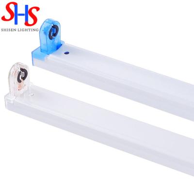 China Warehouse high quality led tube batten G13 base t10 t8 led tube lightweight aluminum bracket fitting led batten for sale