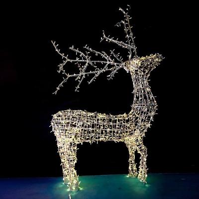 China Fashion ; waterproof customized led outdoor holiday light pattern light for street decoration christmas santa decor light for sale