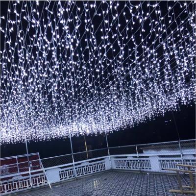 China Christmas LED Icicle String Chandeliers Lights Raindrop Lights for Decoration for sale