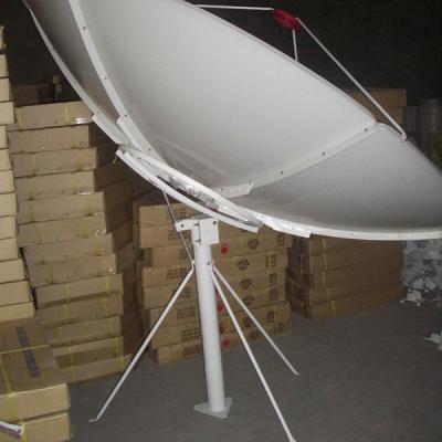 China C 1.8m Satellite Dish Steel Antenna, Pole Mount for sale