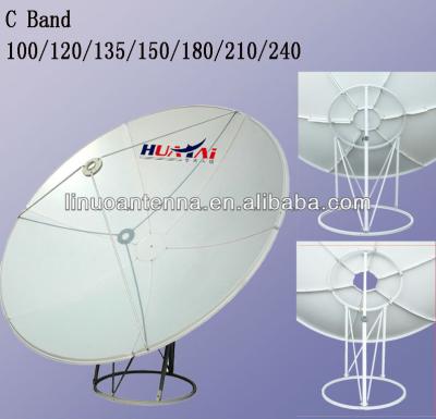 China Steel/Galvanized Satellite Dish Antenna 8 Feet for sale