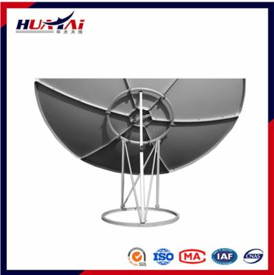 China Steel Board Satellite Dish Antenna 2.4m Large Satellite Dish for sale