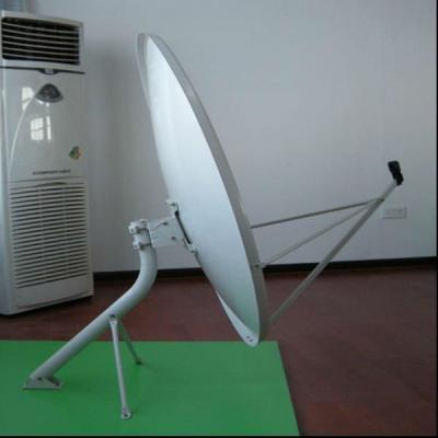 China TV Signal Receiving Ku Band 120cm Satellite Dish Antenna / Polar Mount TV Antenna for sale