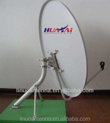 China TV Signal Receiving Ku Band 90cm Pole Mount Cheap Model TV Digital Outdoor Antenna for sale