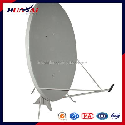 China Steel or galvanized 120cm ku-band satellite dish / antenna / tv antenna for sale