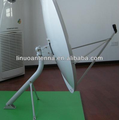 China Ku 1.2m Steel Wall Mount Satellite Dish Antenna for sale